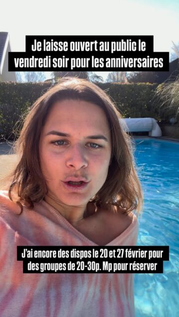 Je laisse ouvert le vendredi soir.

Salut, salut 🫀

Je suis allée faire un tour dans mes réservations pour faire une petite analyse 📈, chose que je ne fais évidemment jamais parce que je trouve ça super chiant mais c’était quand même utile parce que j’ai découvert que le vendredi c’était toujours le jour qui marchait le mieux. 

💥Toutes les grosses réservations se faisaient le vendredi, 
💥tous les anniversaires étaient le vendredi, 
💥les plus gros chiffres étaient le vendredi. 

Alors je vais potentialiser ce qui marche le mieux en le faisant encore mieux et en parallèle je vais lancer La Maison d’Evénements.

Tout ça pour te dire que si tu veux faire ton anniversaire 🎂 un vendredi soir ça reste possible! Par contre réserve vite parce que l’espace du fond part vite.

Ce vendredi j’ai 3 🎂 anniversaires, ça va être folklorique!

Je suis vraiment sur ce chemin mouvementé de me réinventer et de réinventer mon business pour qu’il me corresponde à 100%!

Hier un ami me disait qu’il y a que les fous qui s’attendent à un résultat différent en faisant la même chose!

Alors j’essaye, je change de décision, j’évolue, j’adapte… la vie quoi!

Call me baby ou plutôt envoie-moi un wpp au 0779440809 pour réserver.

Et évidemment tague ta copine en commentaire qui cherche un endroit pour faire son anniversaire parce que insta aime bien les commentaires askip!🥳 

Mille bisous mouvementés mais bien vivants!
Xoxo Laura 🦄💕🪩