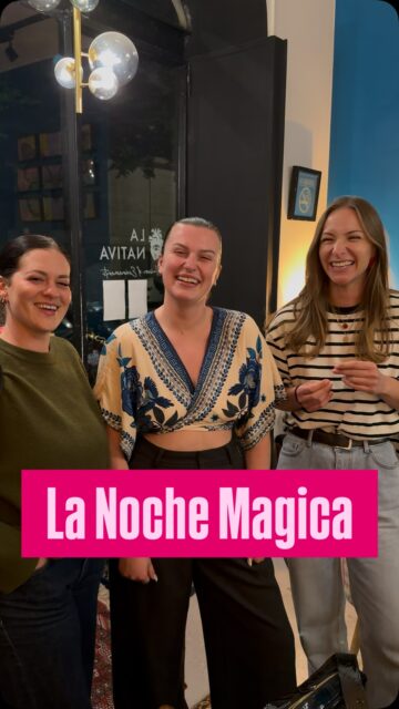 Témoignage des girls sur La Noche Magica, la soirée ésotérique mythique de La Nativa 💝🫀🦄🌈

Voici les prochaines dates 📅 
17.03 — ÉQUINOXE DE PRINTEMPS
31.03 — PÂQUES ET LA RÉSURRECTION
21.04 — AU SEUIL DU CHANGEMENT
28.04 — L’ÉVEIL: UN CHANGEMENT D’ÈRE
05.05 — CE QUI FLEURIT DANS L’OMBRE
12.05 — LA MANIFESTATION
26.05 — ACCÉLÉRATION & SYNCHRONICITÉS
02.06 — LA LUNE BLEUE: DOUBLE FLORAISON
09.06 — OMBRE & LUMIÈRE
16.06 — SOLSTICE D’ÉTÉ: L’INTUITION

Au plaisir de passer une soirée magique en votre compagnie 🔮🧙

Pensez à prendre vos billets 🎫 dans le lien en bio ou sur lanativa.ch/events

Des bisous 😘 
Laura