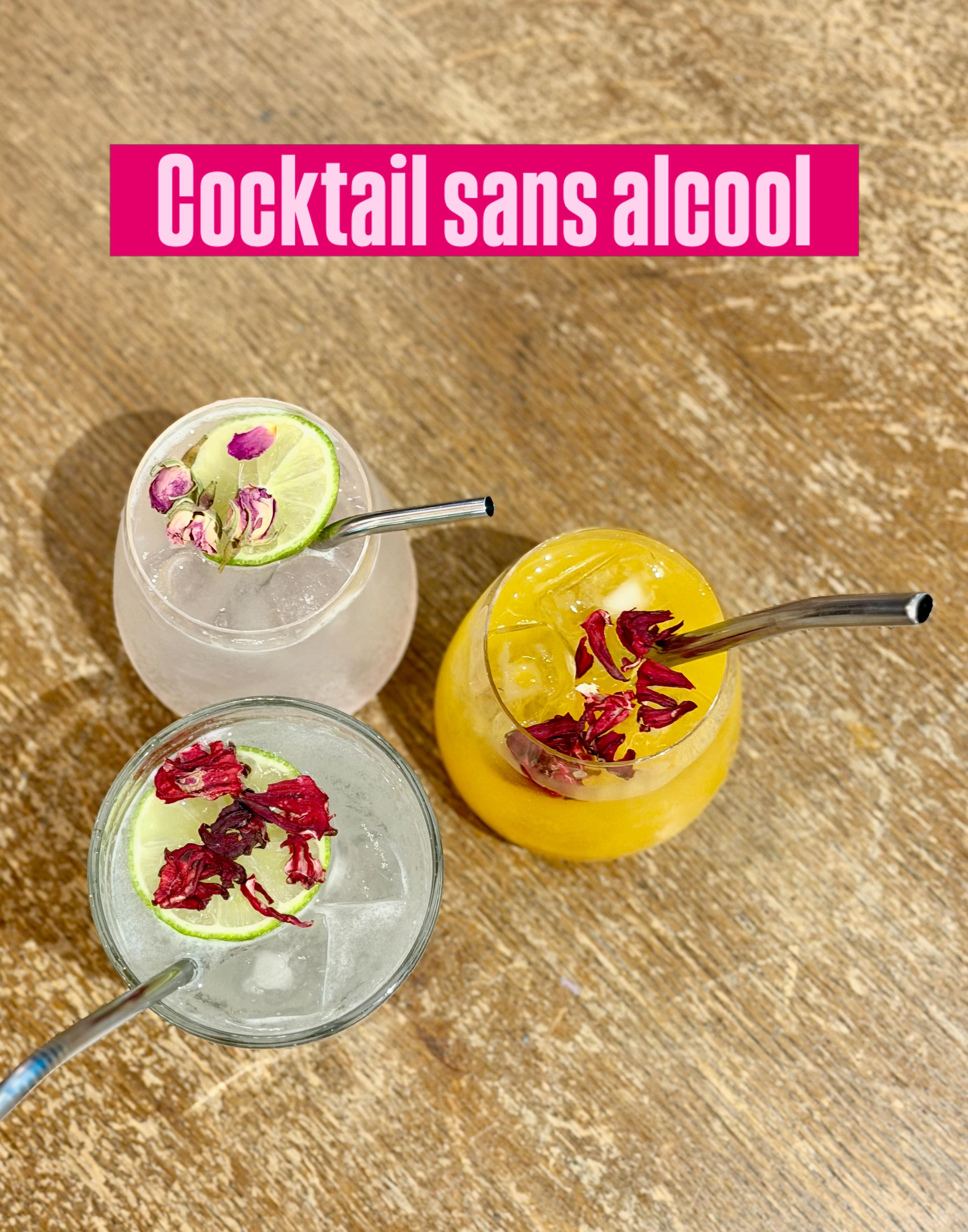 Les cocktails sans alcool ont le vent en poupe 🌟
Je vois vraiment que les gens font de plus en plus attention à leur consommation d’alcool, je ne c’est pas si c’est la vieillesse ou la trend.

Mais ça me force à me réinventer et à trouver des alternatives. 🪩

Mon cocktail 🍸 phare sans alcool c’est le Virgin Nativa avec du fruit de la passion, du citron et du ginger beer.

J’ai aussi fait une version rose amer et la limonade rafraîchissante 🧊

Tu peux venir déguster ces cocktails version Virgin du jeudi au samedi de 18h à minuit 🕛 

À tout vite sobre 
Laura 🦄